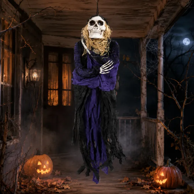 Reaper hangend met licht en geluid - 180 cm
