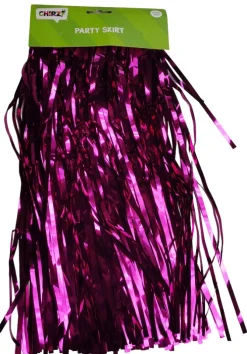 Rokje glitter paars one size