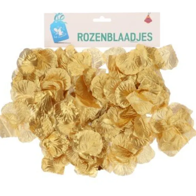 Rozenblaadjes goud 250 stuks