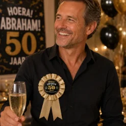 Rozet Abraham 50 jaar