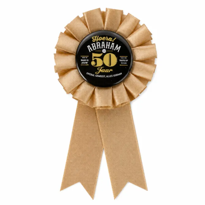 Rozet Abraham 50 jaar