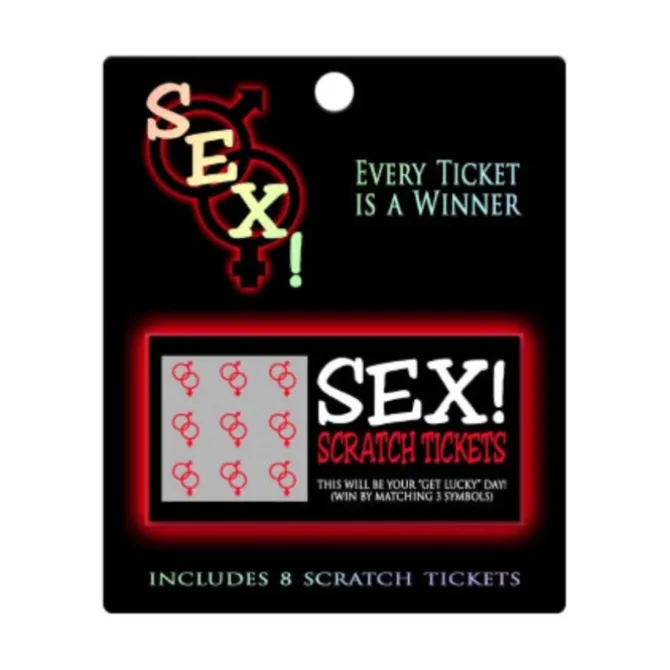 SEX! Scratch Tickets
