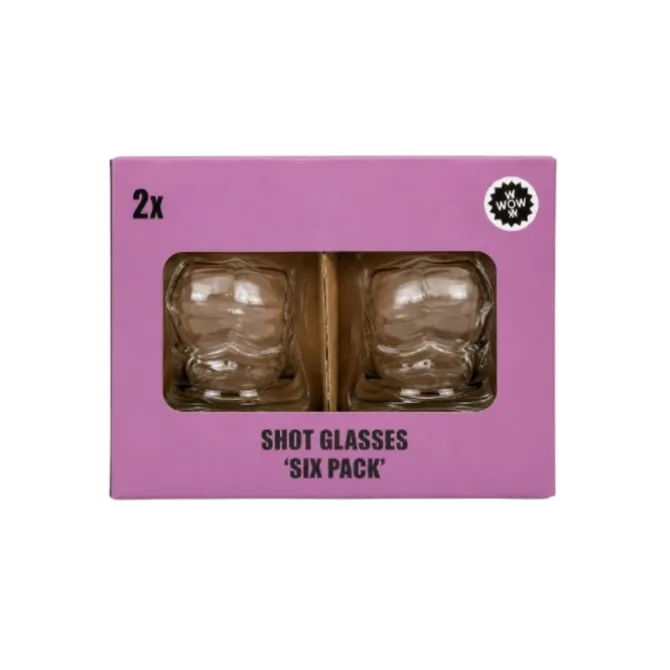 Shotglazen Sixpack - 2 stuks