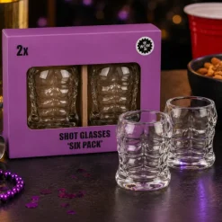 Shotglazen Sixpack - 2 stuks