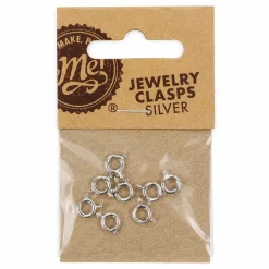 Sieradensluitingen Zilver 8 stuks