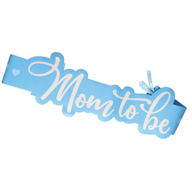 Sjerp Mom to be blauw