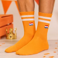 Sokken Kind Oranje maat 33-38