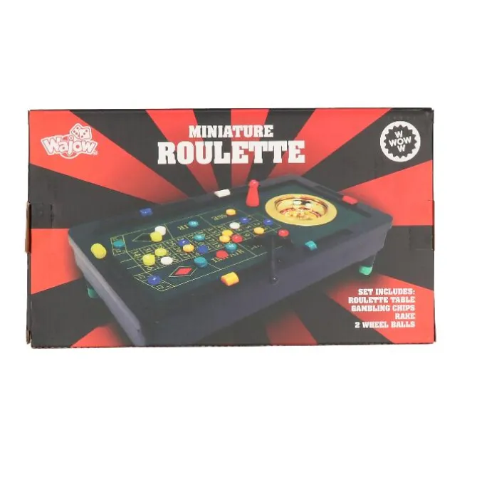 Spel mini roulette set