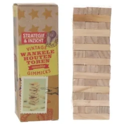 Spel Wankele Houten Toren
