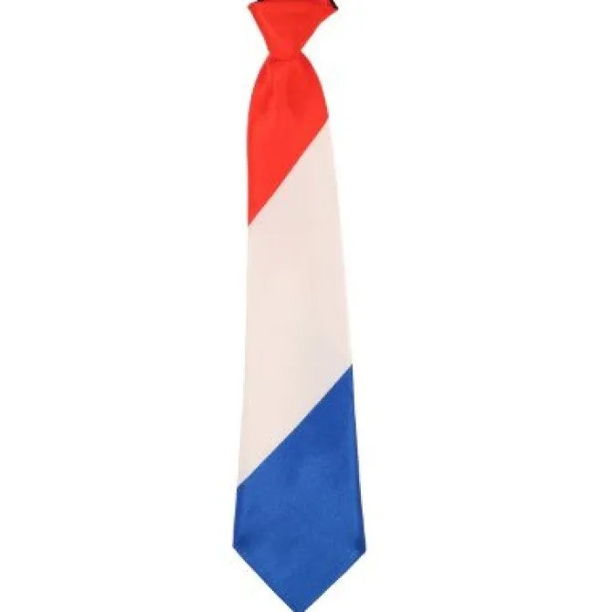 Stropdas Holland rood/wit/blauw