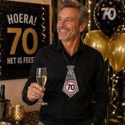 Stropdas 70 jaar verkeersbord