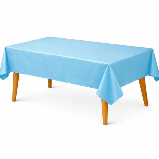 Tafelkleed blauw 137x274cm