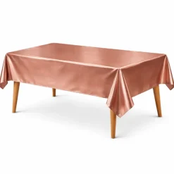 Tafelkleed roségoud 274cm x 134cm