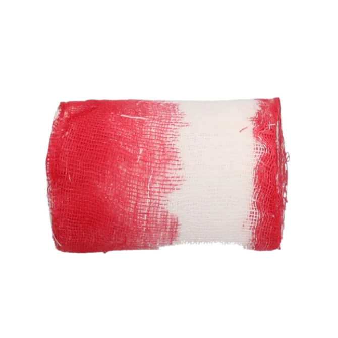 Verband Halloween bloederig wit/rood