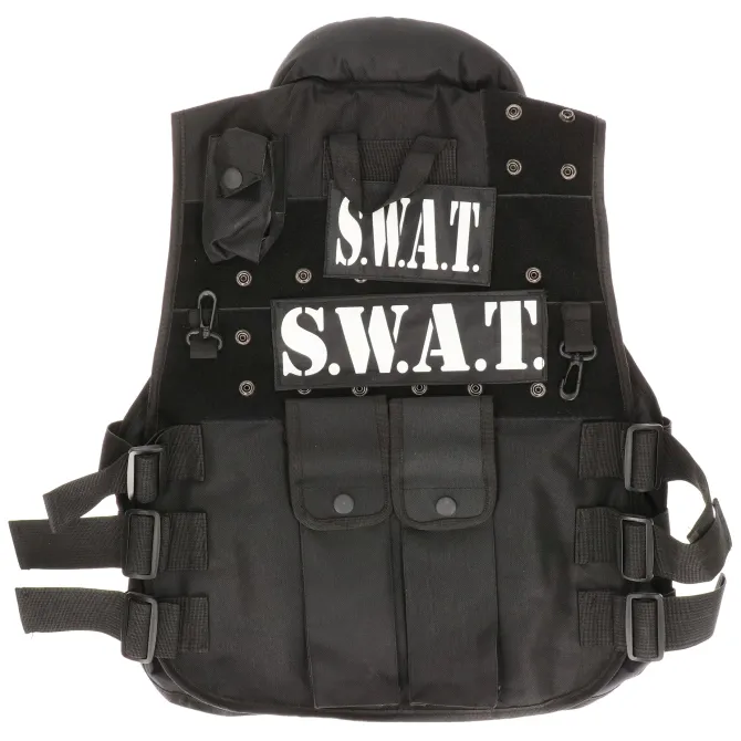 Vest SWAT zwart M