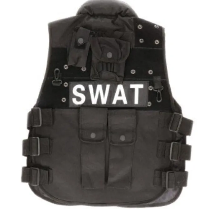 Vest SWAT zwart S