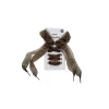 Veters panter zwart/bruin #281