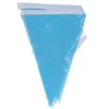 Vlaggenlijn Blauw - 10m (20 vlaggen)