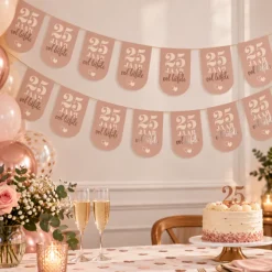 Vlaggenlijn 25 jaar Vol Liefde - 5 meter