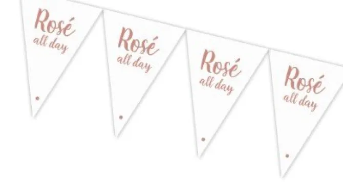 Vlaggenlijn Rose all day