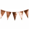 Vlaggenlijn roségoud - 10m (18 vlaggen)