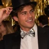 Vlinderdas zilver