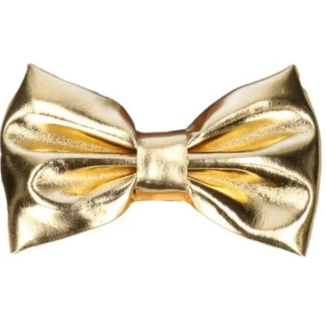 Vlinderstrik goud