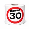 WC rol 30 jaar verkeersbord