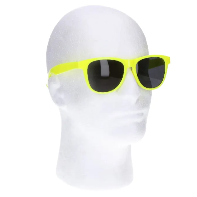 Zonnebril neon geel