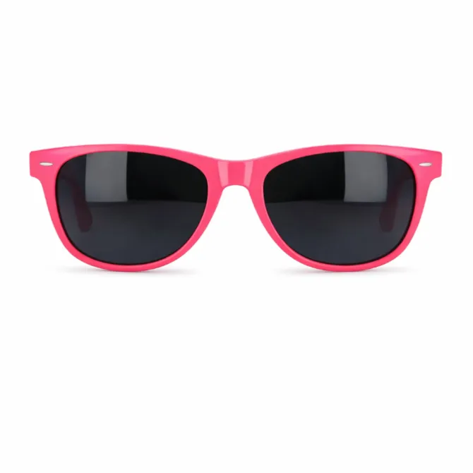 Zonnebril neon roze