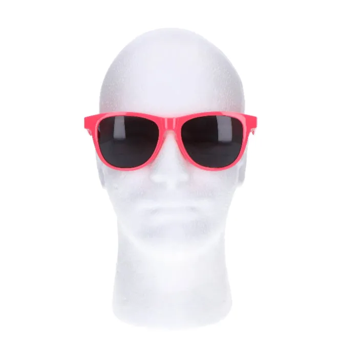 Zonnebril neon roze