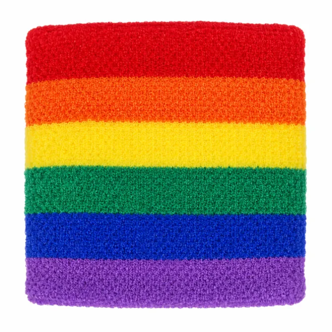 Zweetbandje regenboog